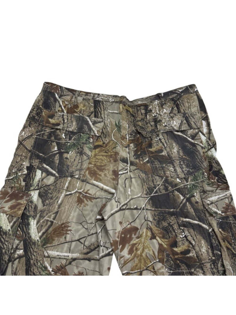 Realtree Men's Hunting Cargo Pants Camo Print Multiple Pockets Button 44/46 - Picture 5 of 13